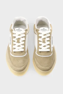 CPH90M leather mix sand/white