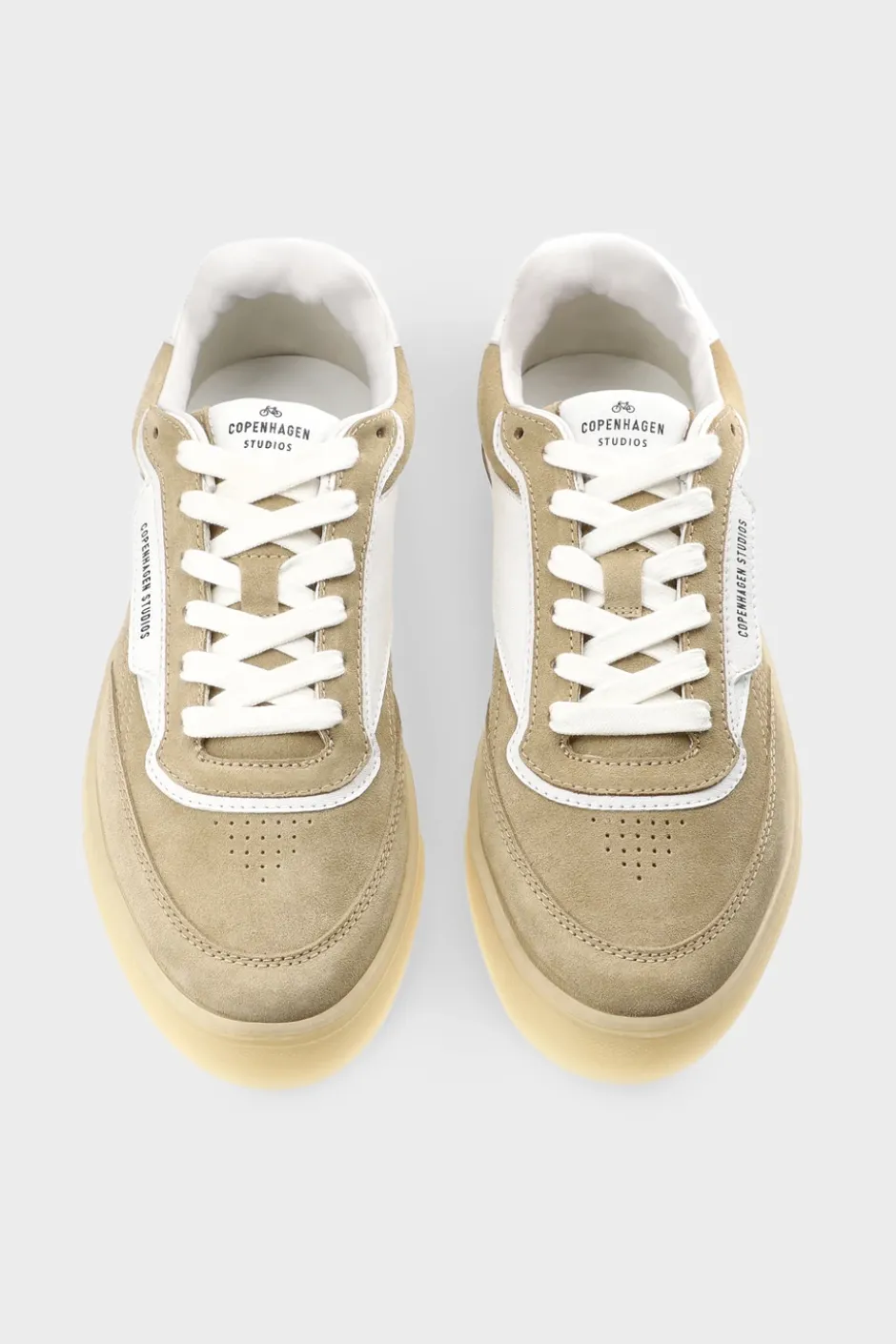 CPH90M leather mix sand/white