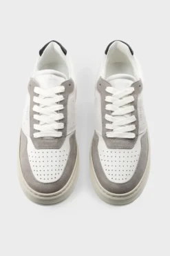 CPH1M leather mix white/grey