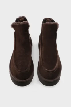CPH267M suede teddy chocolate
