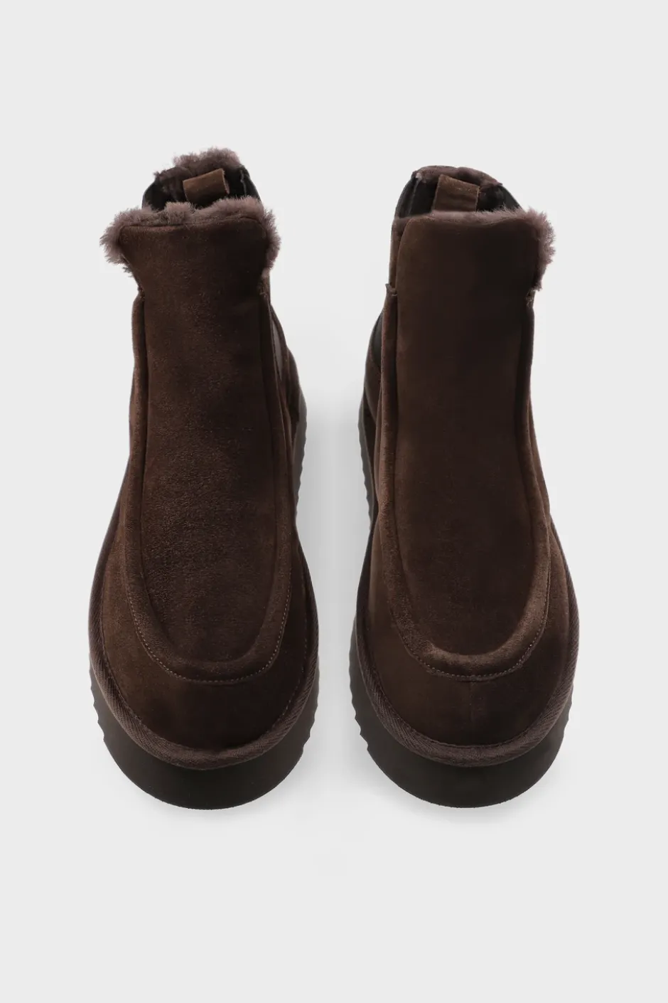 CPH267M suede teddy chocolate