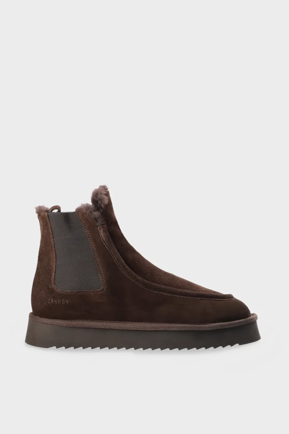 CPH267M suede teddy chocolate