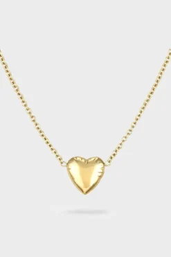 CPH NECKLACE 2 balloon hearts gold