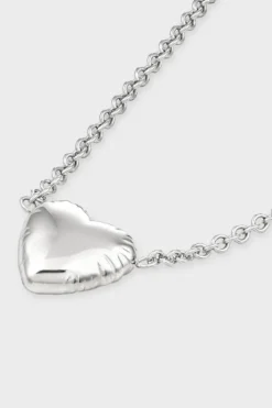 CPH NECKLACE 2 balloon hearts silver