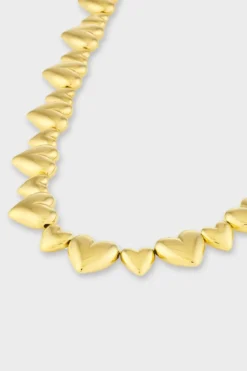 CPH NECKLACE 1 bold hearts gold