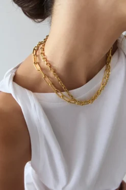 CPH NECKLACE 5 chain gold