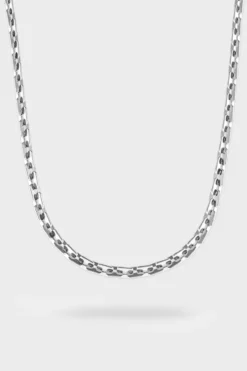 CPH NECKLACE 4 edge silver