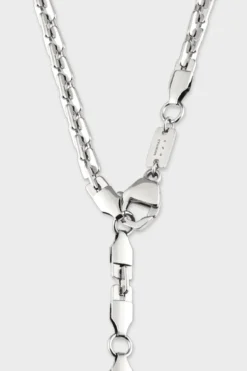 CPH NECKLACE 4 edge silver