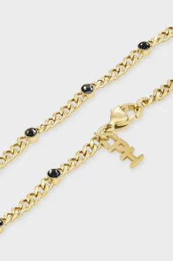 CPH NECKLACE 3 glittery gold