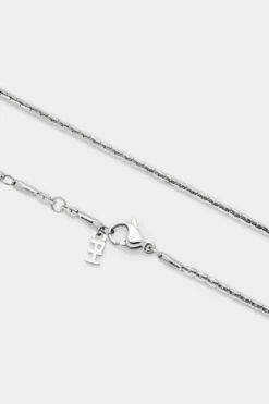 CPH NECKLACE 8 mini edgy silver