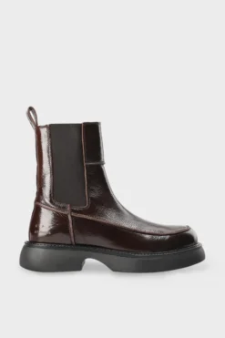 CPH759 patent leather chocolate