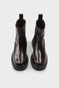 CPH759 patent leather chocolate
