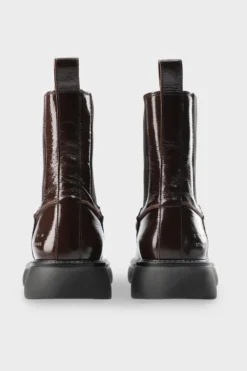 CPH759 patent leather chocolate