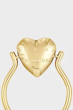 CPH RING 1 balloon hearts gold