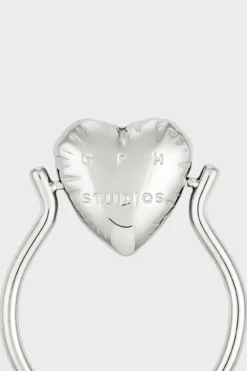 CPH RING 1 balloon hearts silver