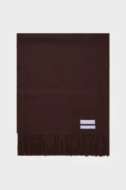 CPH SHAWL 18 wool chocolate