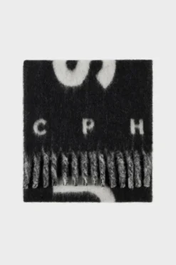 CPH SHAWL 13 wool mix black