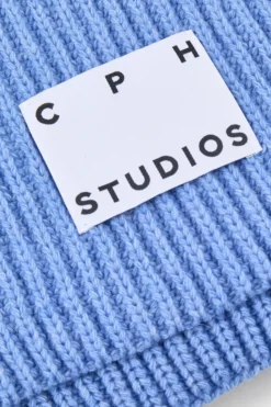 CPH SHAWL 29 wool mix blue