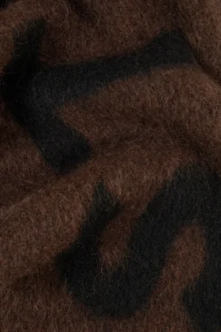 CPH SHAWL 13 wool mix chocolate