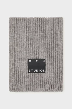 CPH SHAWL 29 wool mix grey melange