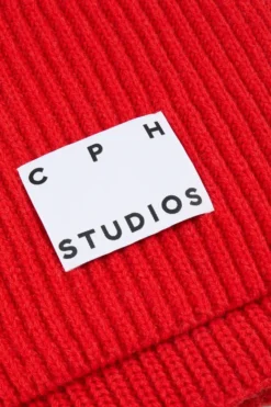 CPH SHAWL 29 wool mix red