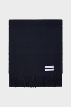 CPH SHAWL 18 wool navy blue