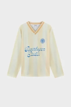 CPH SOCCER SHIRT 1 textile butter yellow