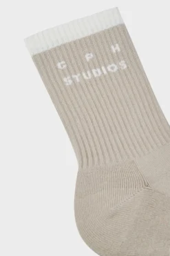 CPH SOCKS 9 cotton blend beige/off white