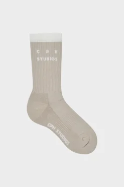 CPH SOCKS 9 cotton blend beige/off white