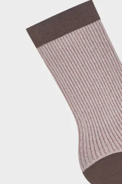 CPH SOCKS 8 cotton blend brown