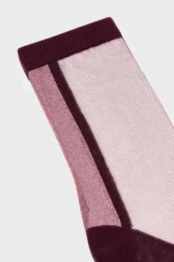 CPH SOCKS 5 cotton blend burgundy