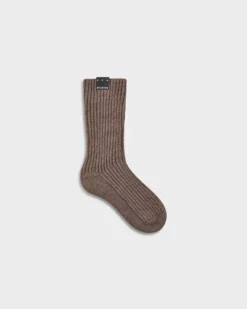 CPH SOCKS 16 wool mix chocolate