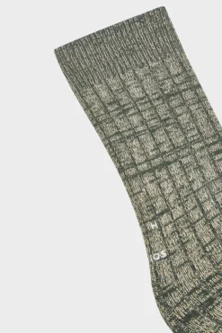 CPH SOCKS 6 wool mix green