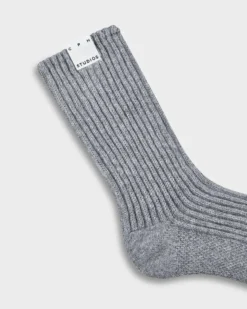 CPH SOCKS 16 wool mix grey melange
