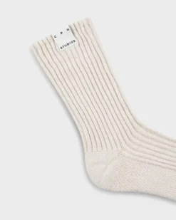 CPH SOCKS 16 wool mix ivory