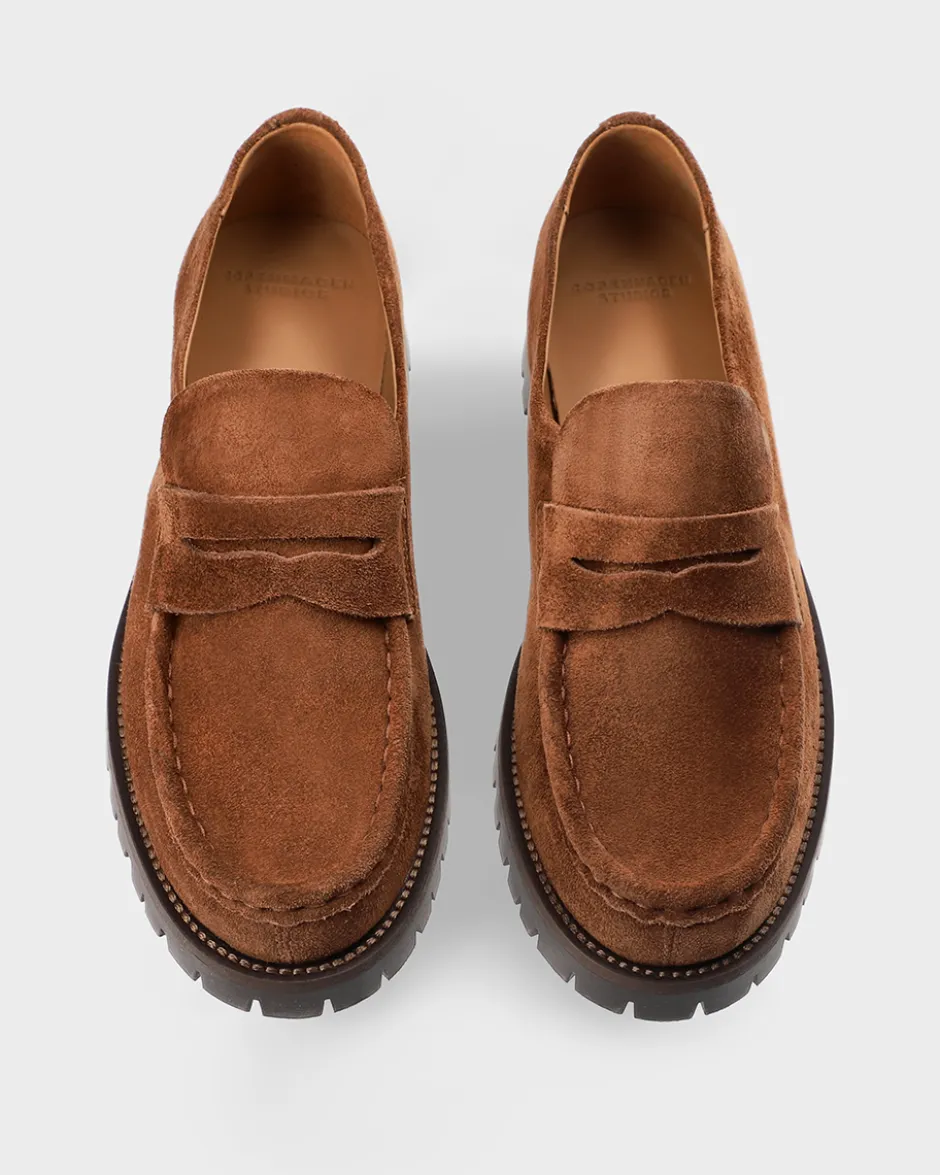 CPH848 suede amber brown