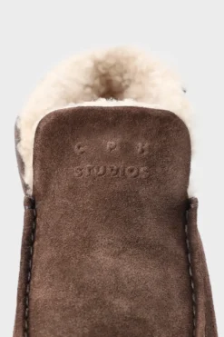 CPH847 suede teddy chocolate