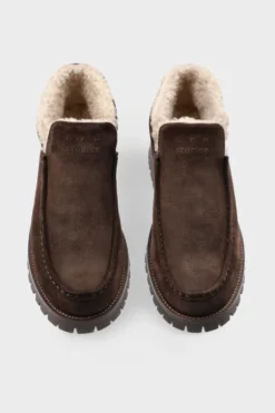 CPH847 suede teddy chocolate