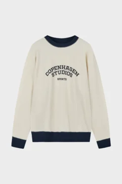 CPH SWEATER 3 cotton cream/navy