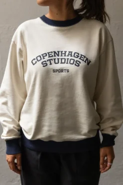 CPH SWEATER 3 cotton cream/navy