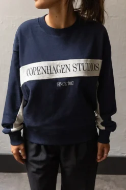 CPH SWEATER 3 cotton navy/cream