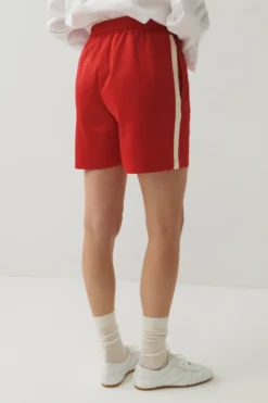 CPH TRACK SHORTS 1 textile red