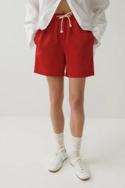 CPH TRACK SHORTS 1 textile red