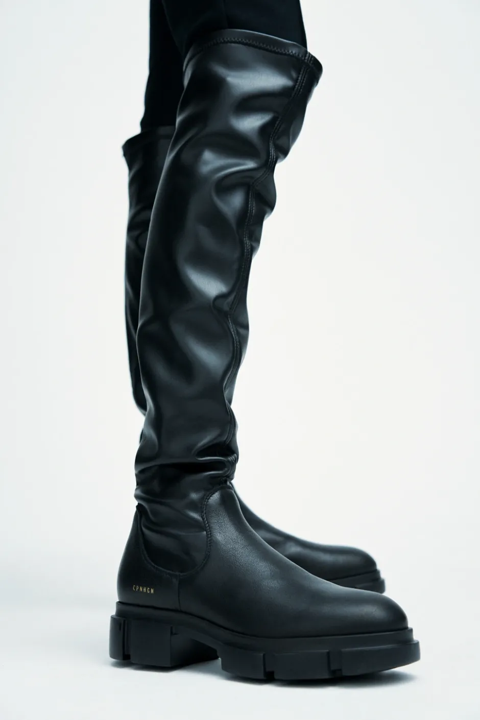CPH544 vitello/vegan stretch black