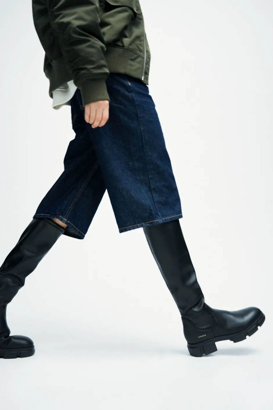 CPH556 vitello/vegan stretch black