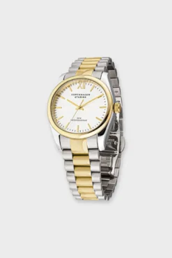 CPH WATCH 3 classic round gold/silver