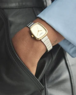 CPH WATCH 5 mini curved silver/gold