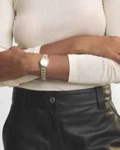 CPH WATCH 6 mini round silver/gold