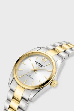 CPH WATCH 6 mini round silver/gold